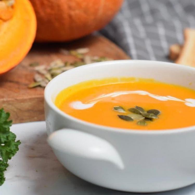 Soupe automnale au potimarron