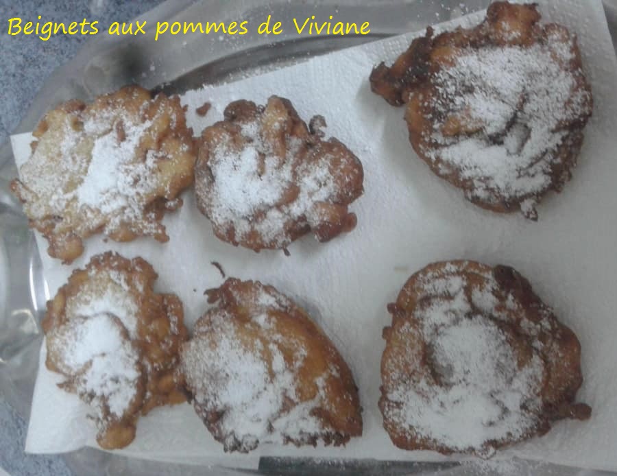 Beignets aux pommes de viviane