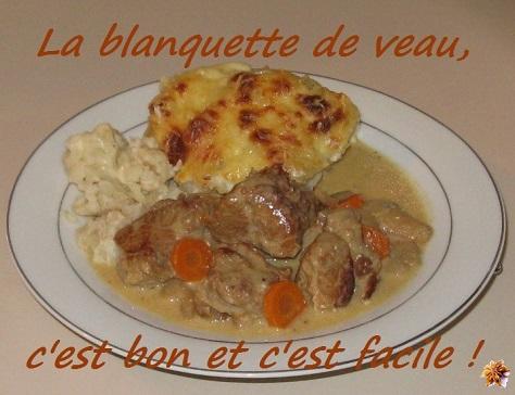 Blanquette de veau facile
