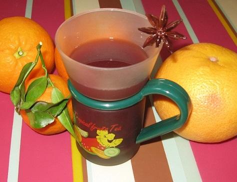 Boissons chaudes pour l'hiver - vin chaud