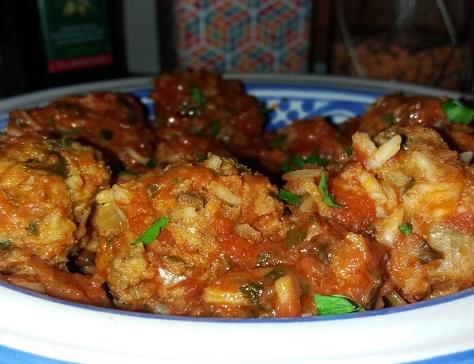 Boulettes de poisson a l orientale