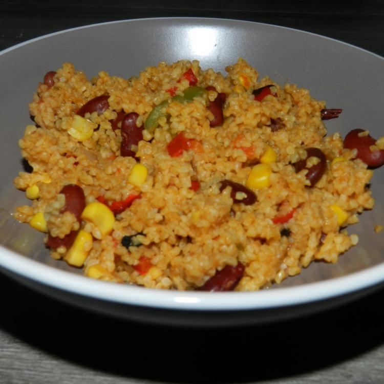 Boulgour aux legumes