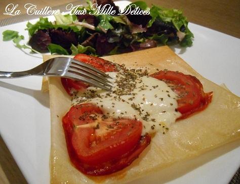 Brick chorizo et mozzarella