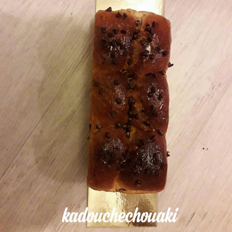 Brioche aux pepites de chocolat