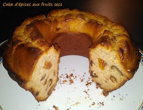 Cake d epices aux fruits secs