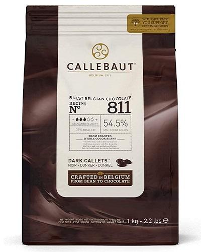 Callebaut pepites de chocolat noir