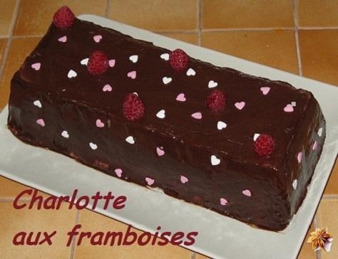 Charlotte aux framboises