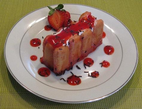 Charlottines aux fraises 1