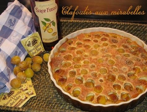 Clafoutis aux mirabelles de lorraine