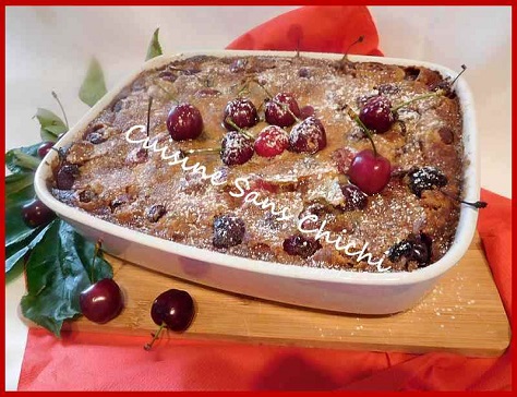 Clafoutis de cerises au kirsch