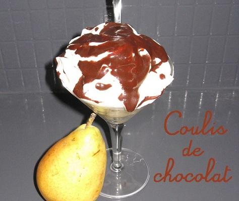 Coulis de chocolat