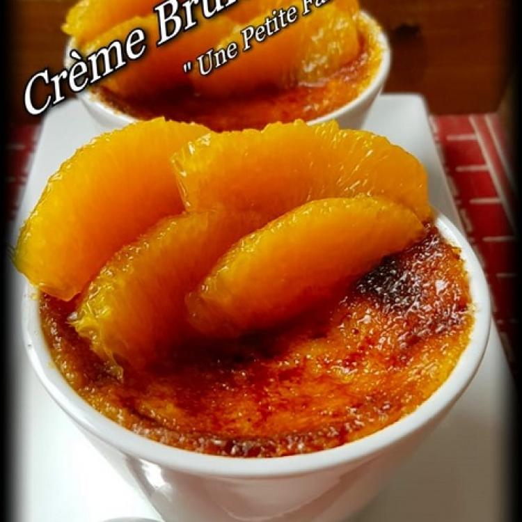 Creme brulee a l orange