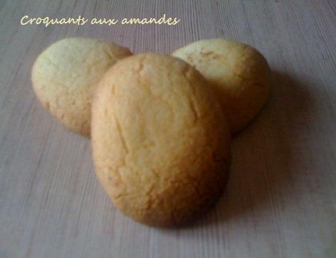 Croquants aux amandes