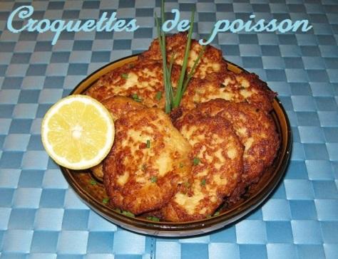 Croquettes de poisson