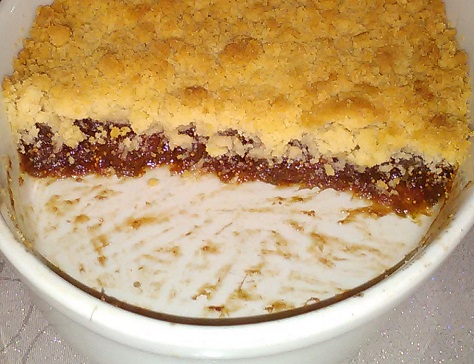 Crumble aux figues miel du jardin 2
