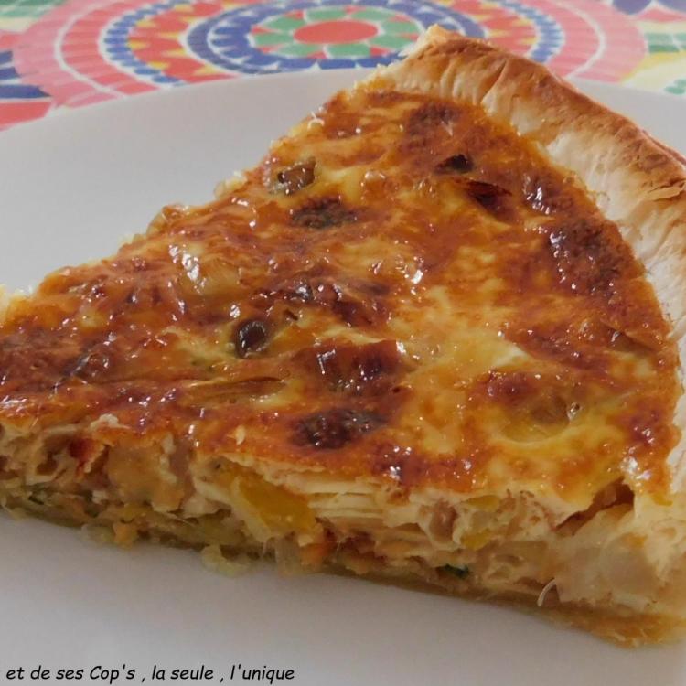 Tarte aux poireaux
