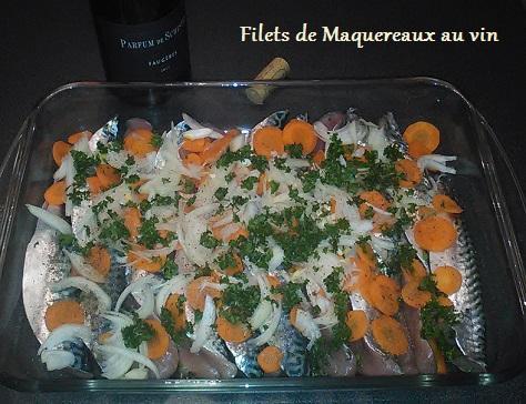 Filets de maquereaux au vin blanc 1