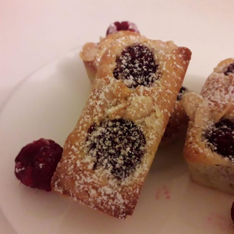 Financiers framboises