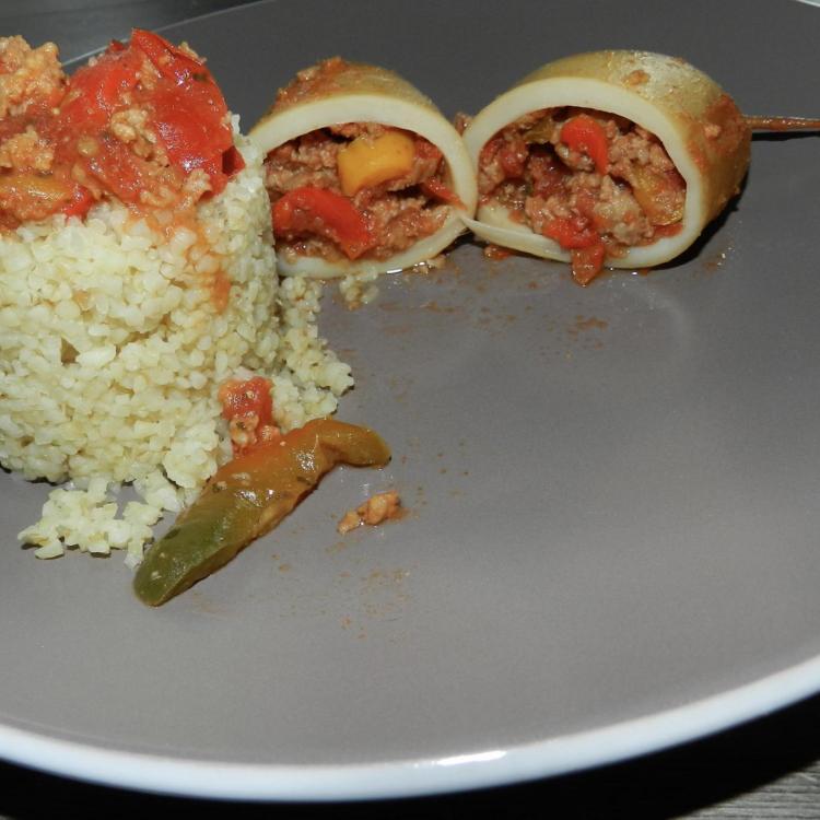 ENCORNETS FARCIS À LA VIANDE HACHÉE