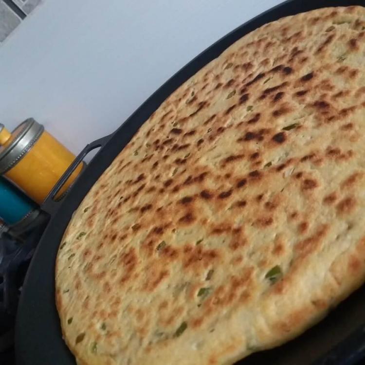 Galette kabyle aux petits legumes