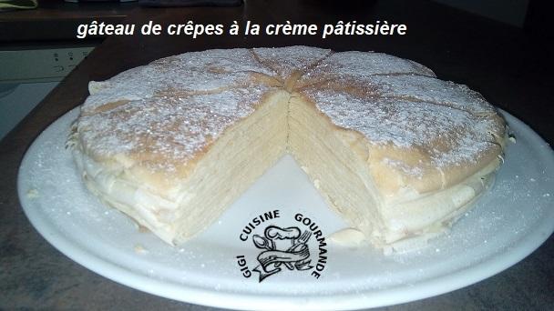 Gateau de crepes a la creme patissiere au thermomix