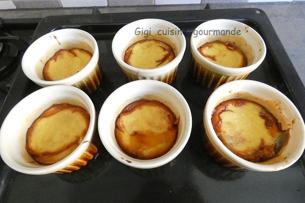 Gateau de semoule caramel au compact cook pro