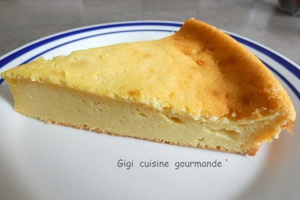 Gateau mousseux au fromage blanc