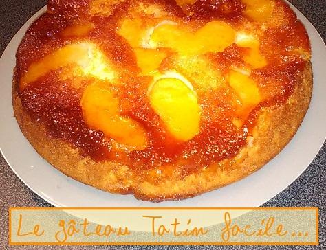 Gateau tatin facile