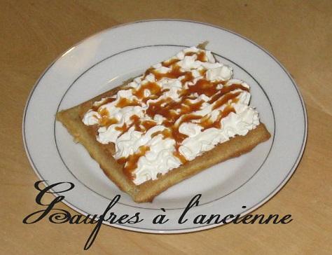 Gaufres a l ancienne