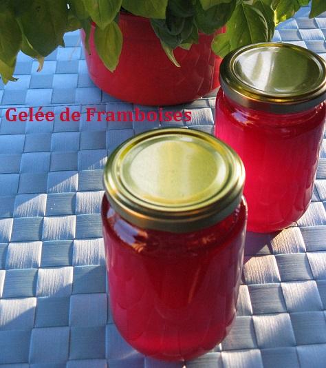 Gelee de framboise