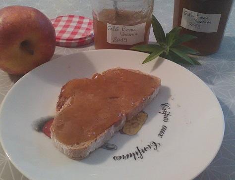 Gelee de pomme a la verveine