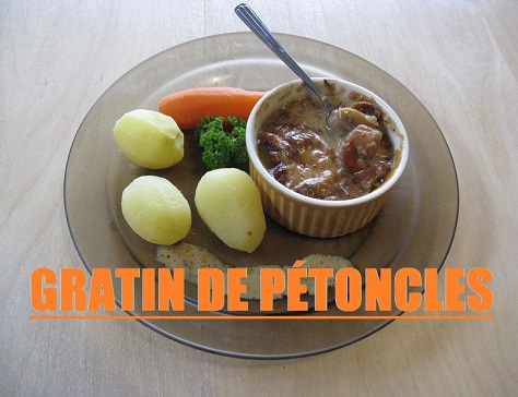 Gratin de petoncles