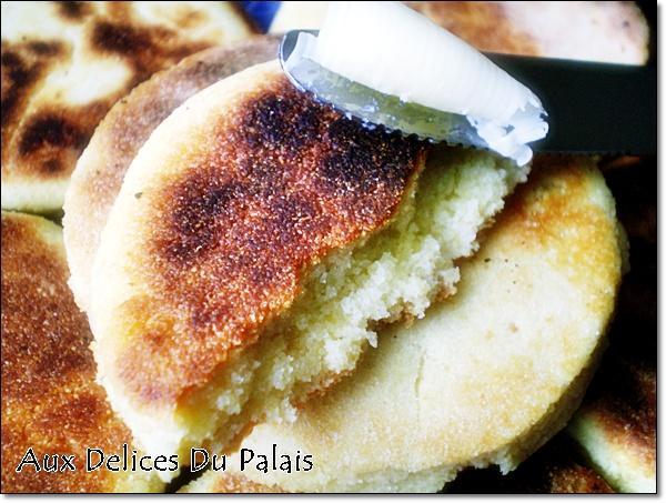 Harcha ou galette de semoule