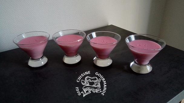 CREME DESSERT A L'EAU DE ROSE