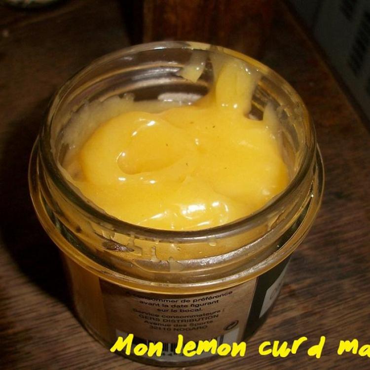 Mon lemon curd maison