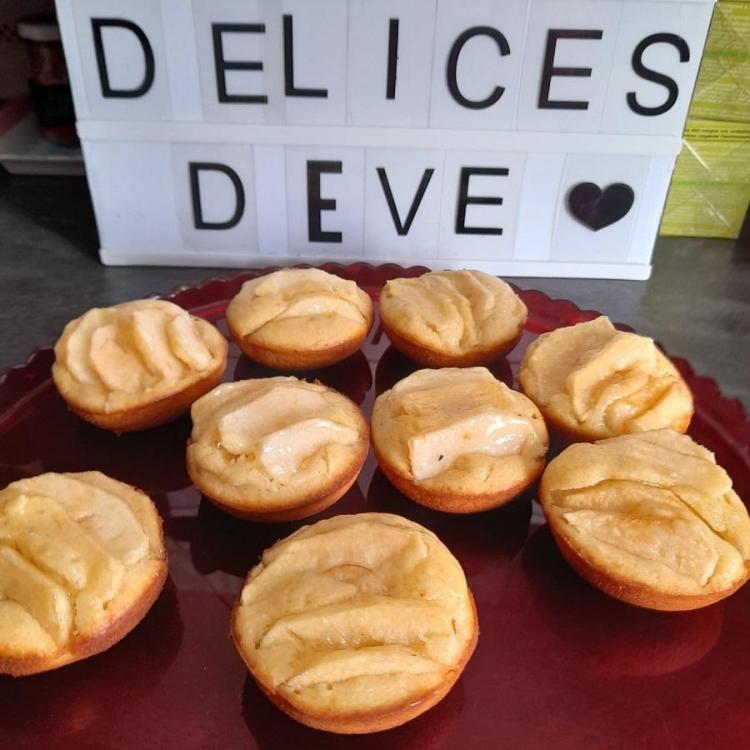Muffins aux pommes