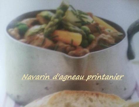 Navarin d agneau printanier