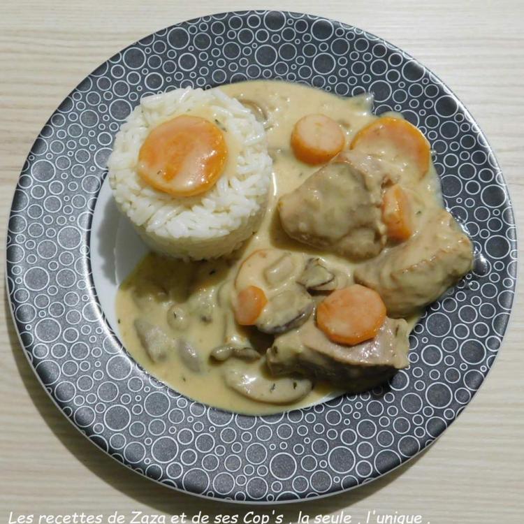 Blanquette de veau au cookéo
