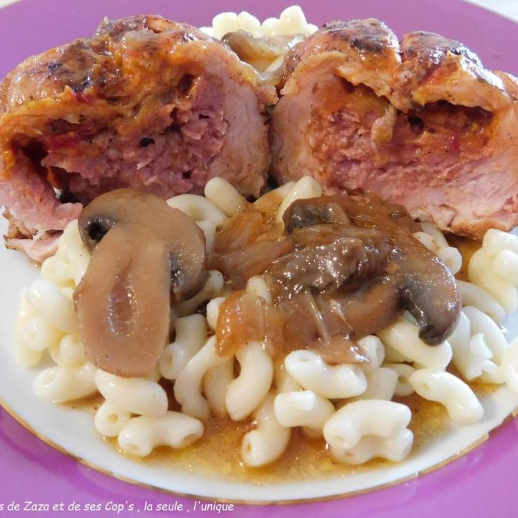 Paupiettes de dinde à l'échalote au Cookeo