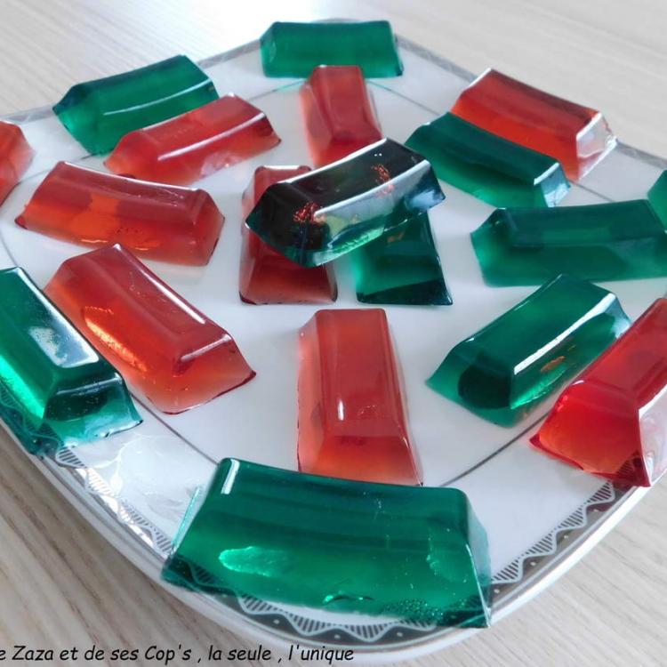 Bonbons gélifiés maison