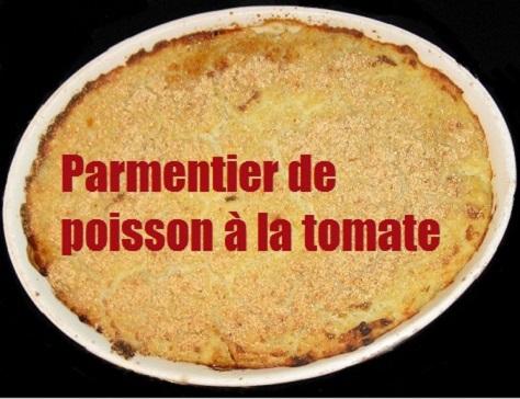 Parmentier de poisson a la tomate