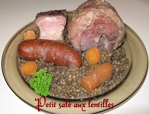 Petit sale aux lentilles