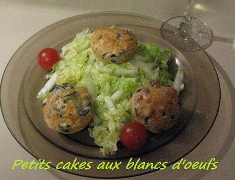 Petits cakes aux blancs d oeufs