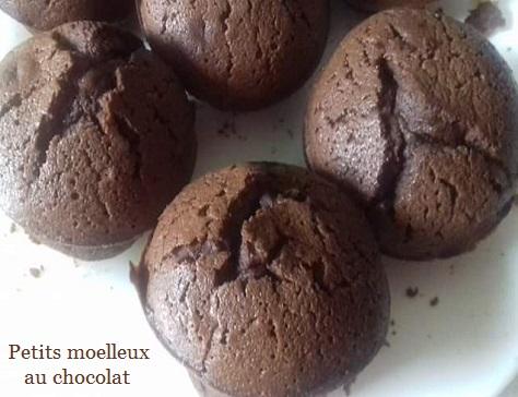 Petits moelleux au chocolat