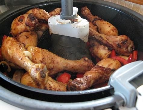 Pilons de poulet a l actifry