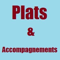 Plats et accompagnements