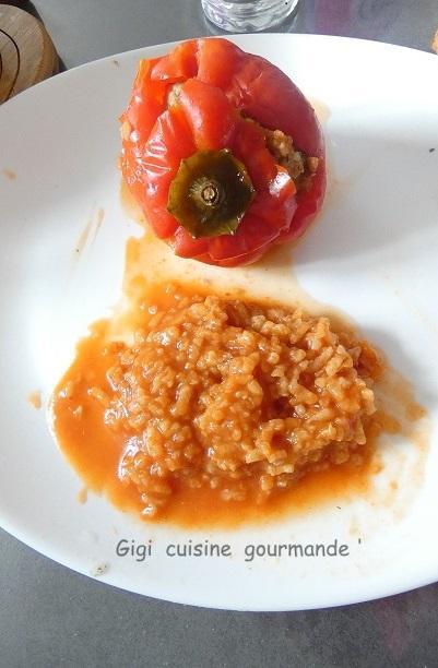 Poivrons farcis au cookeo