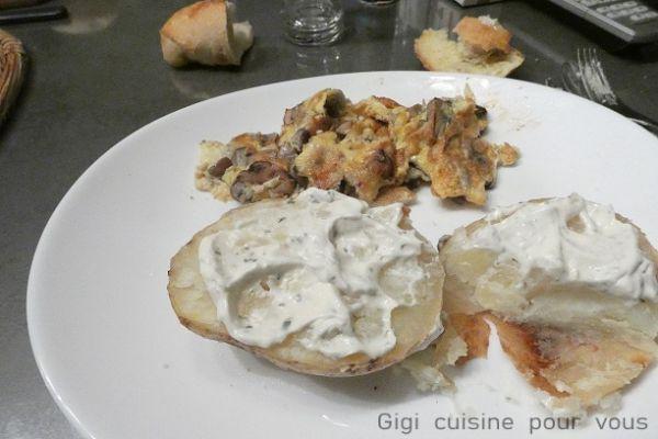 Pommes de terre au four cuites au cake factory