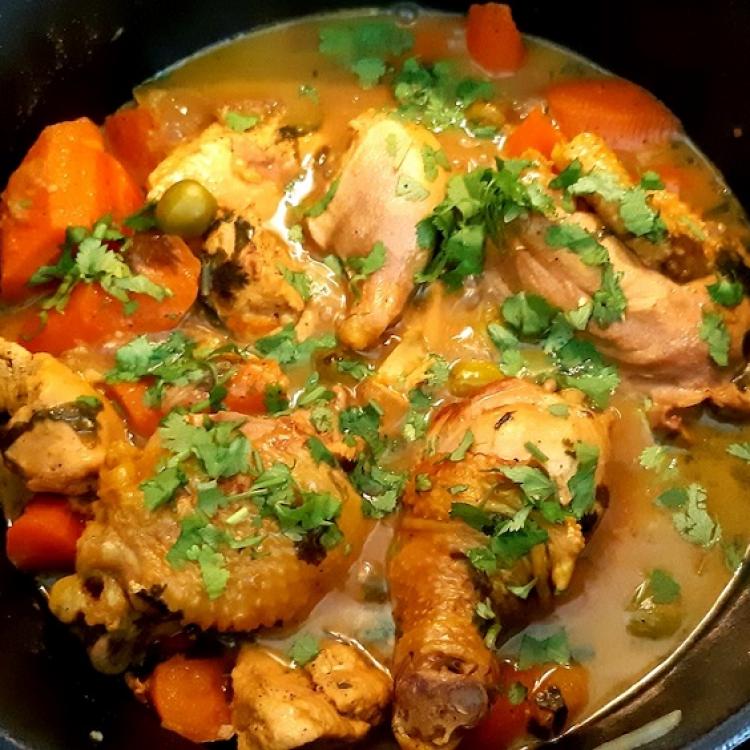 Poulet aux olives