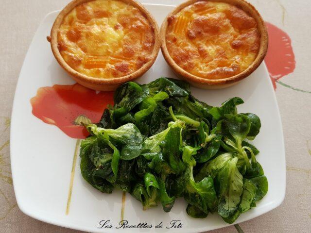 Quiches au surimi